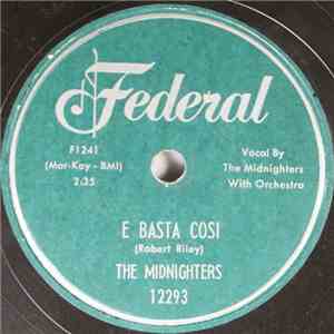 The Midnighters - E Basta Cosi / In The Doorway Crying flac album