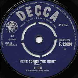 Them  - Here Comes The Night flac album