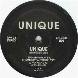Unique  - Unique flac album