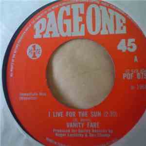 Vanity Fare - I Live For The Sun flac album