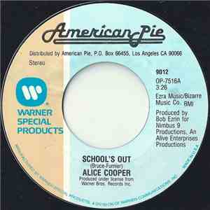 Alice Cooper - School's Out / Eighteen flac album