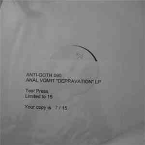 Anal Vomit - Depravation flac album
