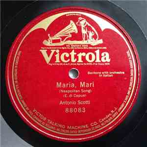 Antonio Scotti - Maria, Mari flac album
