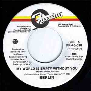 Berlin  - My World Is Empty Without You flac album