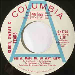 Blood, Sweat & Tears - You've Made Me So Very Happy flac album