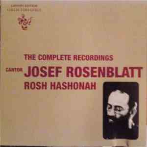 Cantor Josef Rosenblatt - Rosh Hashonah flac album