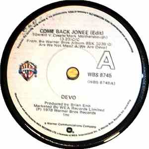 Devo - Come Back Jonee (Edit) flac album
