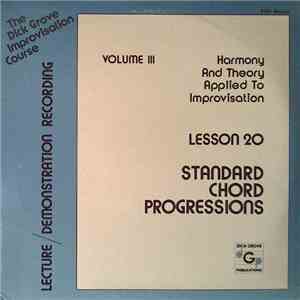 Dick Grove - Volume III Lesson 20 Standard Chord Progressions flac album