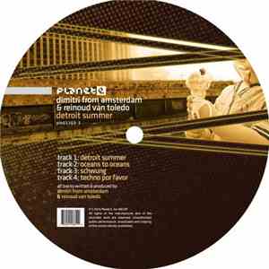 Dimitri From Amsterdam & Reinoud Van Toledo - Detroit Summer flac album