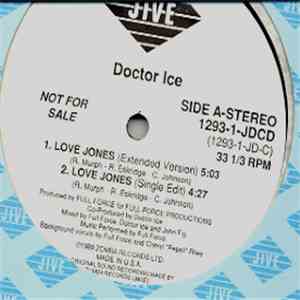 Doctor Ice - Love Jones flac album
