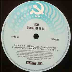 ECD - Thrill Of It All flac album