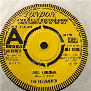 Federalmen - Soul Serenade flac album