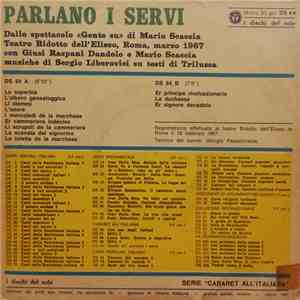 Giusi Raspani Dandolo, Mario Scaccia - Gente Su: Parlano I Servi flac album