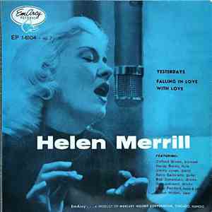 Helen Merrill - Yesterdays / Falling In Love With Love flac album