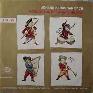 Johann Sebastian Bach, Südwestdeutsches Kammerorchester, Friedrich Tilegant - Conciertos De Brandenburgo I - II - VI flac album