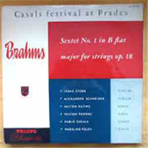 Johannes Brahms, Pablo Casals, Alexander Schneider, Milton Katims, Milton Thomas, Isaac Stern, Madeline Foley - Casals - Festival Prades flac album