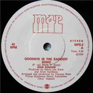 John Edmond - Goodbye Is The Saddest Song / Rock And Roll Guitars flac album