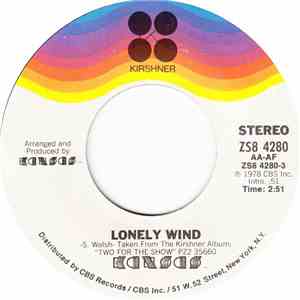 Kansas  - Lonely Wind flac album