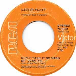 Lester Flatt - Don't Take It So Hard Mr. Webster flac album