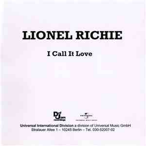 Lionel Richie - I Call It Love flac album