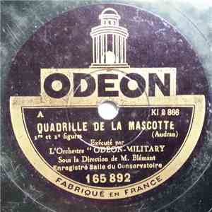 L'Orchestre "Odéon-Military - Quadrille De La Mascotte flac album