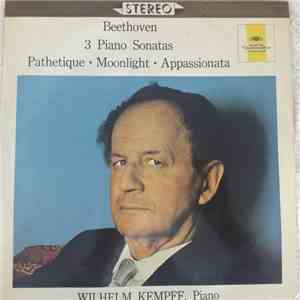 Ludwig van Beethoven - 3 Piano Sonatas : Pathetic-Moonlight-Appassionata flac album