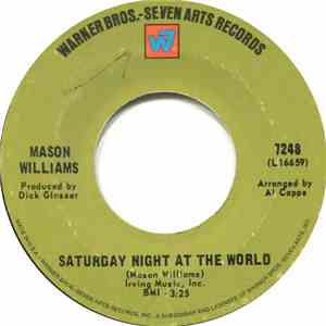 Mason Williams - Saturday Night At The World flac album