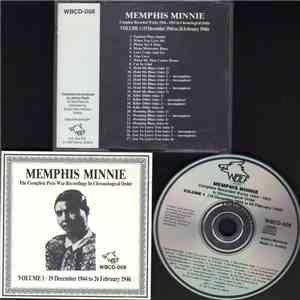 Memphis Minnie - The Complete Post-War Recordings In Chronological Order Volume 1 (19 December 1944 To 26 February 1946) flac album