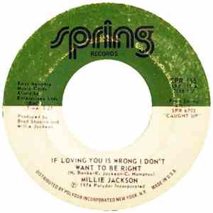 Millie Jackson - If Loving You Is Wrong I Don't Want To Be Right / The Rap flac album