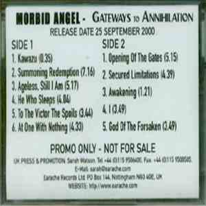 Morbid Angel - Gateways To Annihilation flac album