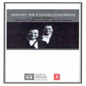 Mozart, Itzhak Perlman, Wiener Philharmoniker, James Levine  - The 5 Violin Concertos flac album