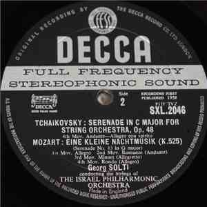 Mozart, Tchaikovsky, Solti, Israel Philharmonic Orchestra - Eine Kleine Nachtmusik / Serenade For Strings flac album