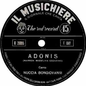 Nuccia Bongiovanni - Adonis flac album