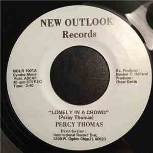 Percy Thomas  - Lonely In A Crowd / Hey Love flac album