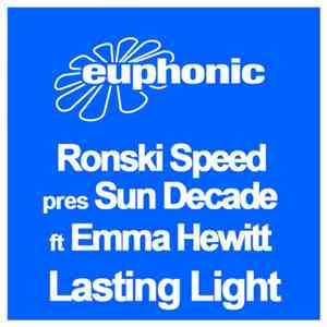 Ronski Speed Pres Sun Decade Ft Emma Hewitt - Lasting Light flac album