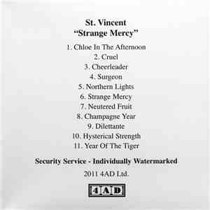 St. Vincent - Strange Mercy flac album