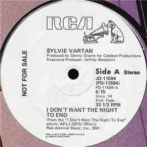Sylvie Vartan - I Don't Want The Night To End flac album