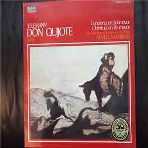 Telemann - The Academy Of St. Martin-in-the-Fields, Neville Marriner - Don Quijote Suite / Concerto In G For Viola / Overture In D For Two Oboes And Two Horns flac album