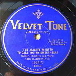 The Harmonians - I've Always Wanted To Call You My Sweetheart / When My Dreams Come True flac album