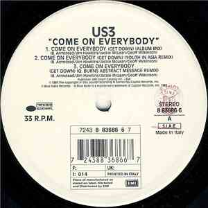 Us3 - Come On Everybody (Get Down) flac album