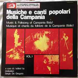 Various - Musiche E Canti Popolari Della Campania Vol. 1 flac album