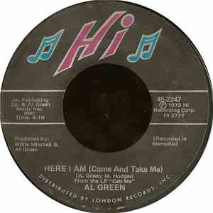 Al Green - Here I Am (Come And Take Me) flac album