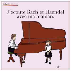 Anne Queffélec, Zhu Xiao-Mei - J'écoute Bach Et Haendel Avec Ma Maman flac album