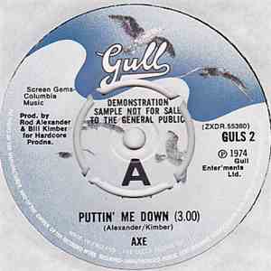 Axe  - Puttin' Me Down flac album