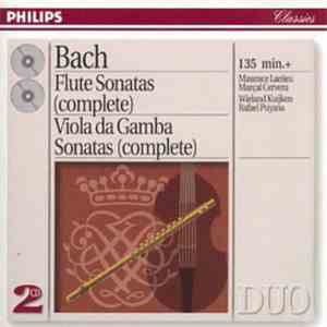 Bach, Larrieu, Puyana, Kuijken, Cervera - Complete Flute Sonatas • Complete Viola da Gamba Sonatas flac album