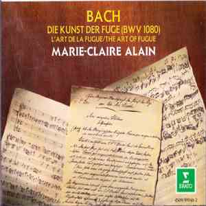 Bach, Marie-Claire Alain - Die Kunst Der Fuge BWV 1080 flac album