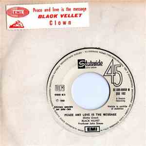 Black Velvet - Peace And Love Is The Message / Clown flac album