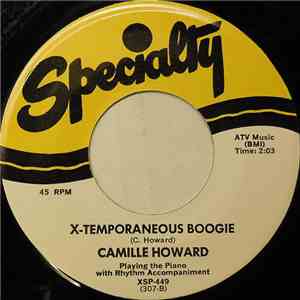 Camille Howard - X-Temporaneous Boogie flac album