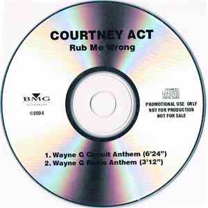 Courtney Act - Rub Me Wrong flac album