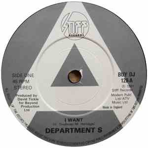 Dept-S- - I Want flac album